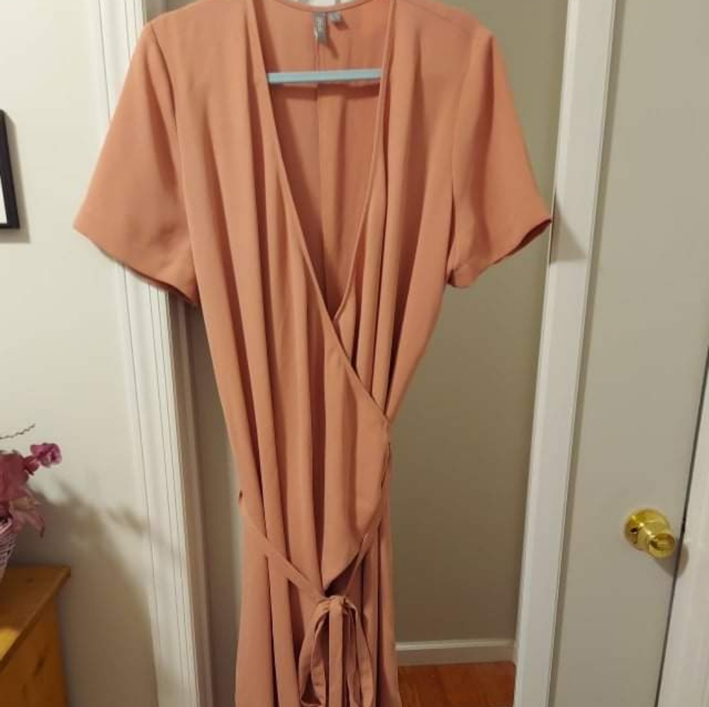 Asos pink jumpsuit with belt - Picture 12 of 13